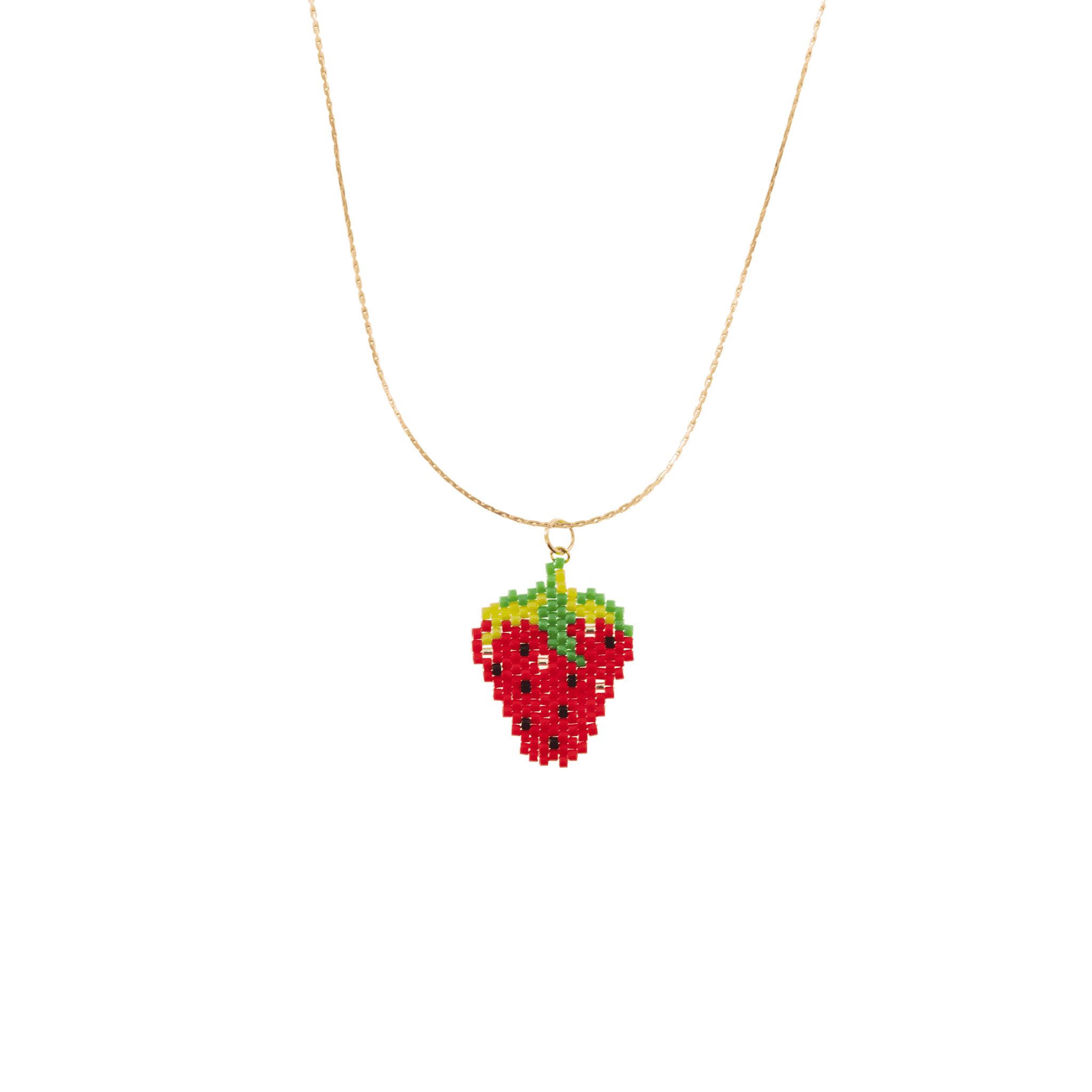 Fruity Strawberry Necklace – Josephine Alexander Collective