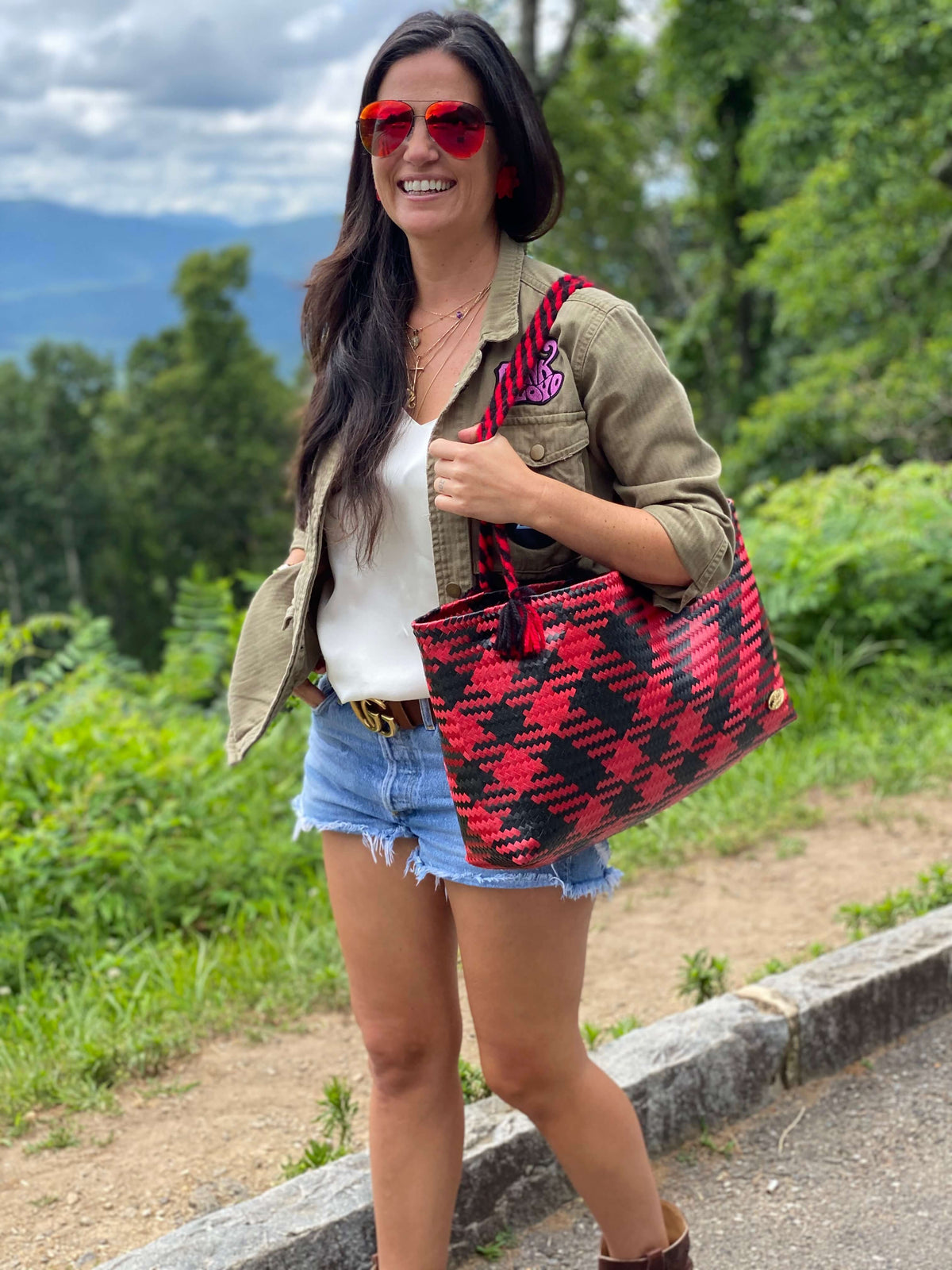 The Nicky Bag in Plaid (More Colors Available) - Josephine Alexander Collective