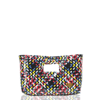 Alison Woven Clutch in Plaid (More Colors Available) - Josephine Alexander Collective