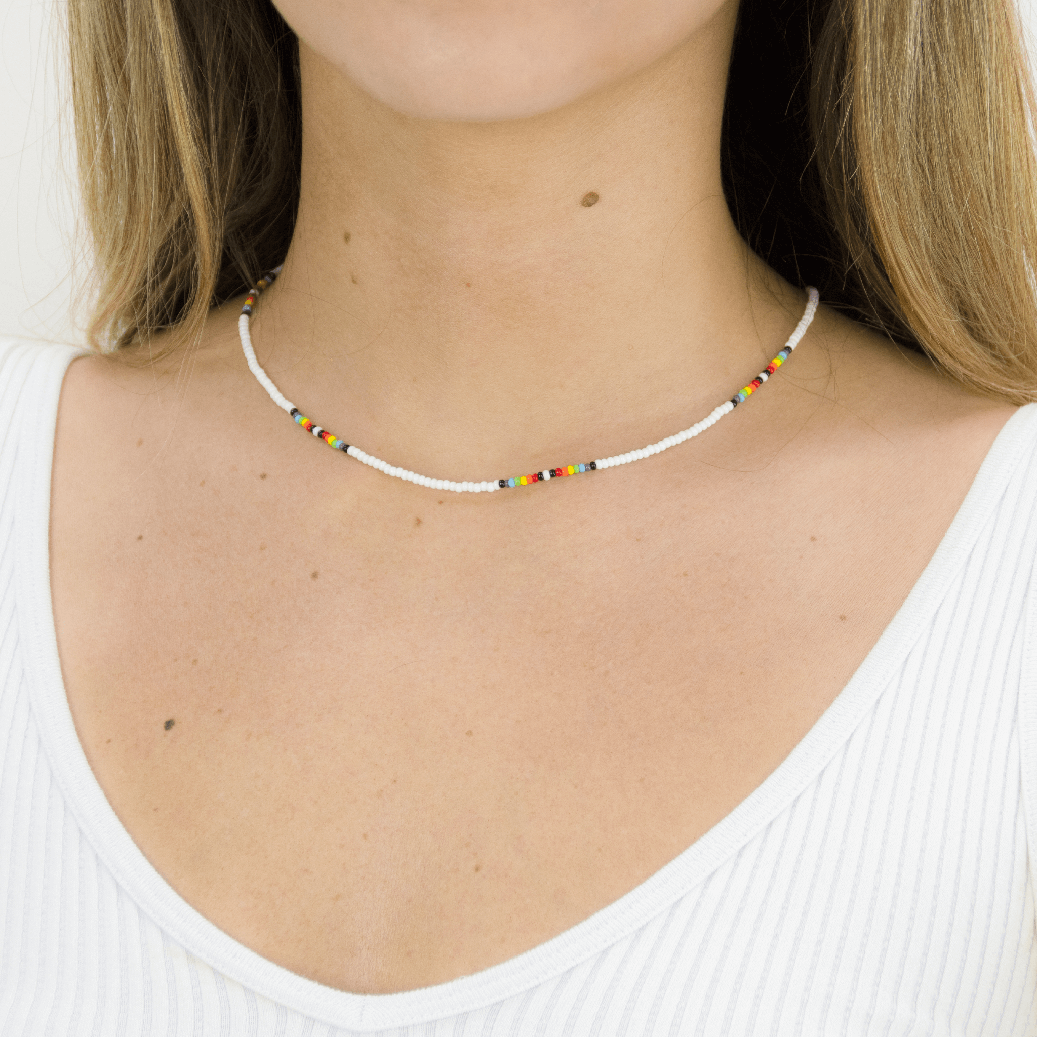 BEADazzled Short Beaded Necklace by Jaimie Nicole Jewelry